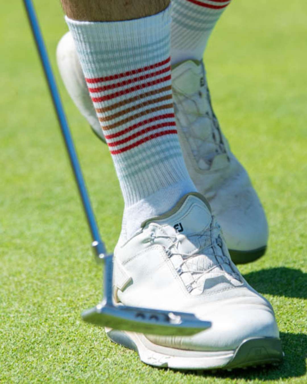 BAMBUS GOLF SOKKER | striper |