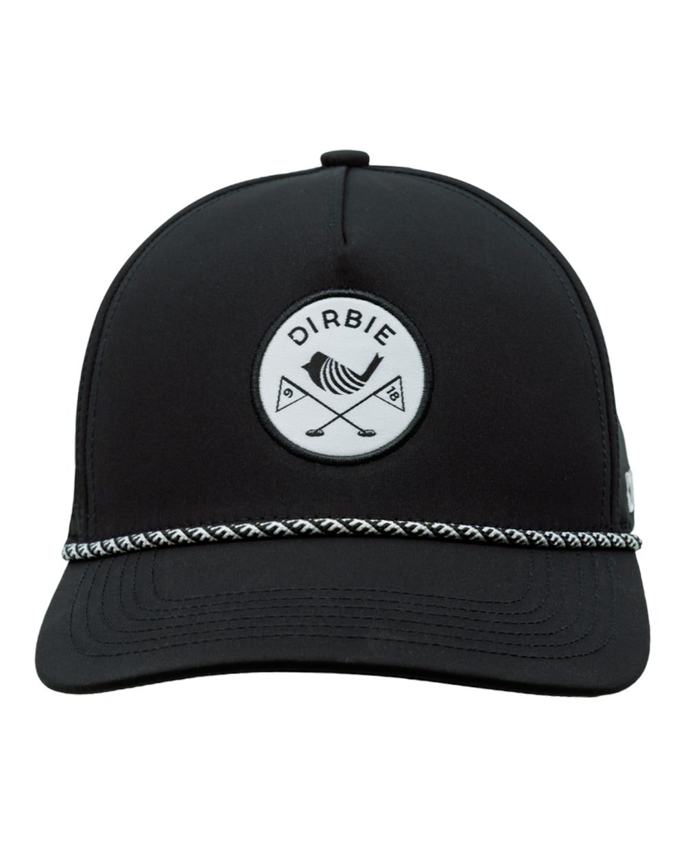 Cross Flags Rope Cap | svart |