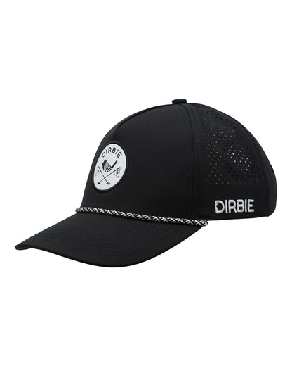 Cross Flags Rope Cap | svart |