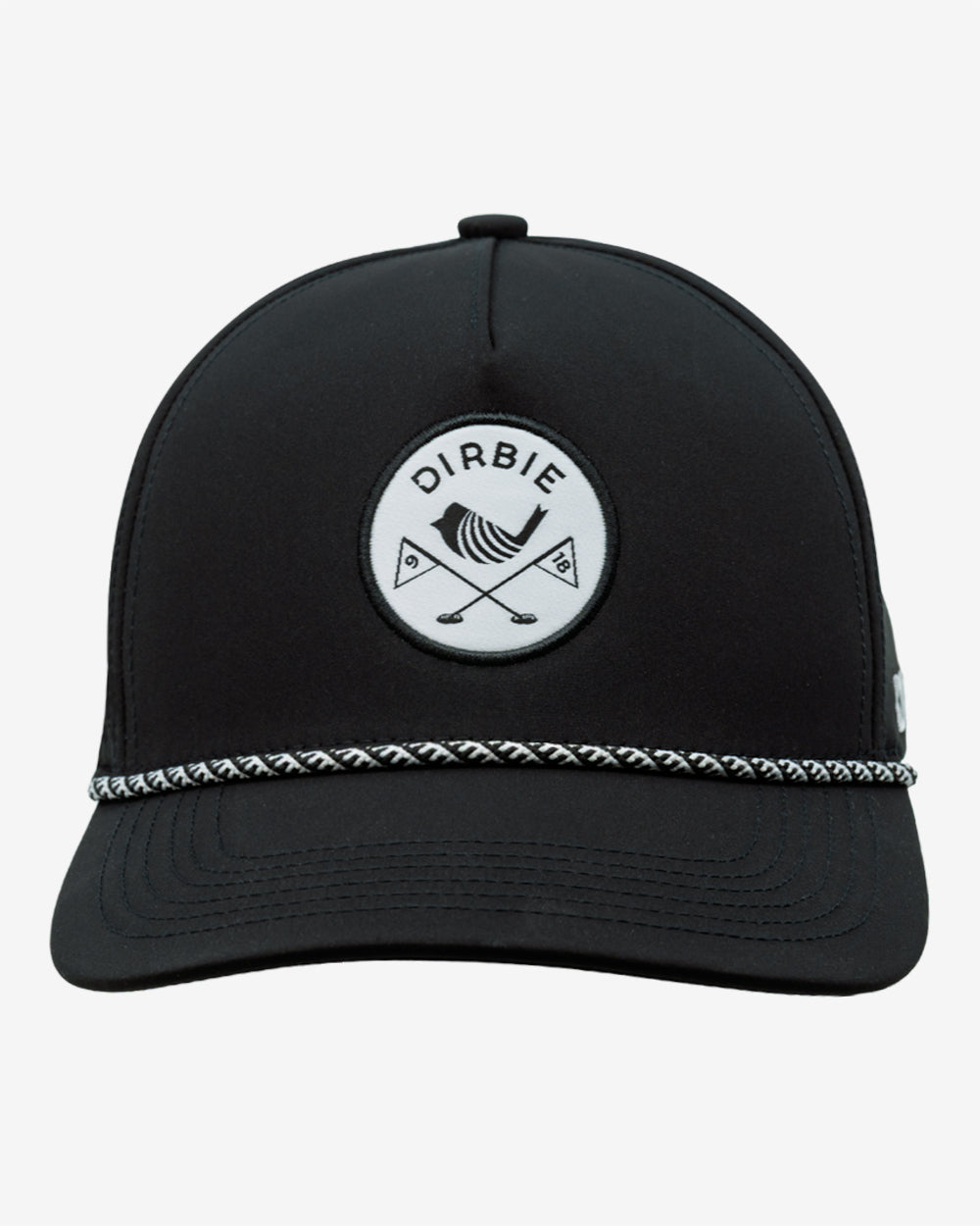 Cross Flags Rope Cap | svart |