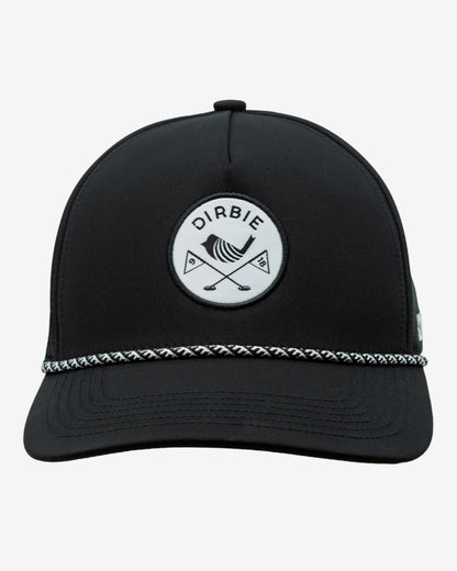 Cross Flags Rope Cap | svart |