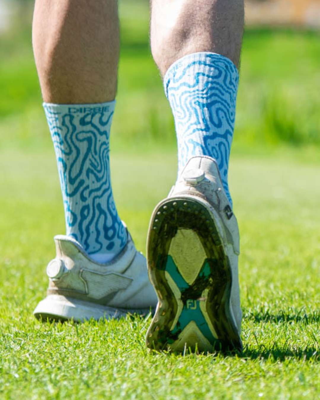 BAMBUS GOLF SOKKER | swirls |